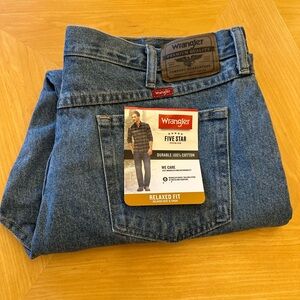 Five Star Blue Relaxed Jeans Classic Comfort